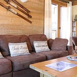 The Living room in Apartment Grange, Meribel Village