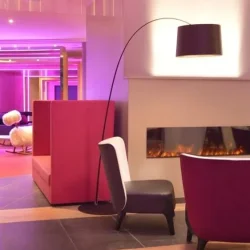 The comforatble Lounge area at Club Med Sensations in Val Thorens