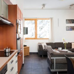 Chalet Toubkal 2 Kitchen Living Room