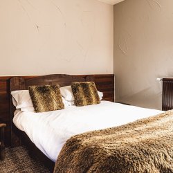 A Double bedroom in Chalet Verseau, Val Thorens