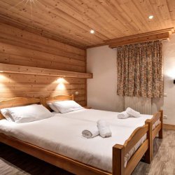 Chalet Elodie Twin Bedroom