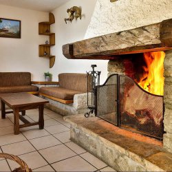 Chalet Leopold Open Fire