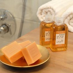 Soaps and shampoos at Chalet Silvanna
