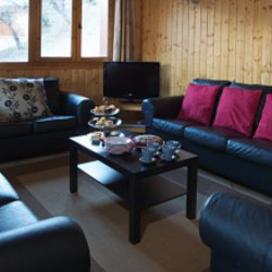 Chalet St Joseph Living Room