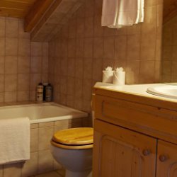 Chalet Bathroom with Bath