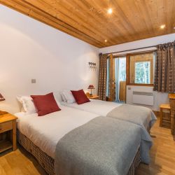 Chalet Refuge Boua Twin Bedroom