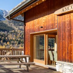 The Terrace at Chalet L'Ancolie Meribel