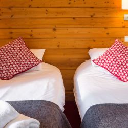 Chalet Vallon Blanc Twin Bedroom