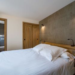 A Double bedroom in Apartment Le Glaciers 12 Meribel