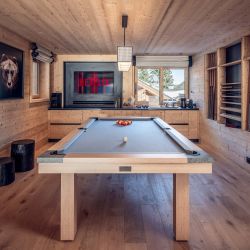 The Billiard table in Chalet Harmony Meribel