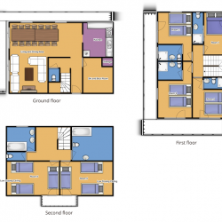 Chalet Blanchot Floorplan Meribel