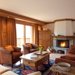 Chalet Serpolet Living Area