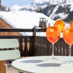 The Balcony at Chalet L'Oxalys in Meribel