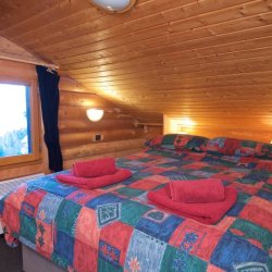 One of the Bedrooms in Chalet Christine La Tania