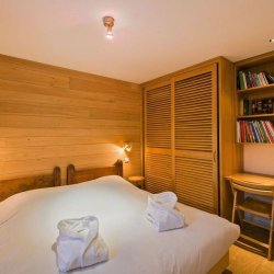 A bedroom in Chalet Eric Meribel Centre