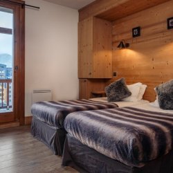 A TwinBedrooms in Chalet Mathilde Val Thorens