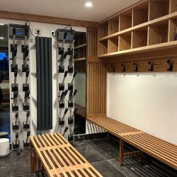 The ski room Chalet Etoile des Neiges Meribel