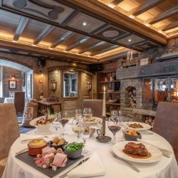 The Brasserie in Hotel La Chaudanne Meribel