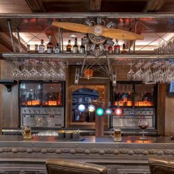 The Bar area in Hotel La Chaudanne Meribel