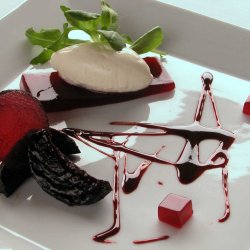 Beautiful Desserts at Chalet Harmony in Meribel