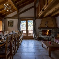 Dining area, Chalet Everest, Meribel