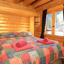 One of the Bedrooms in Chalet Christine La Tania