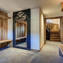 The Entrance area in Chalet Bergeronnette Meribel Nantgerel