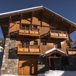 The exterior of Chalet Everest, Meribel