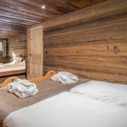 Family bedroom in Chalet Lou Trave Meribel