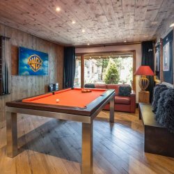 The Games Room in Chalet Mariefleur Meribel