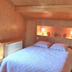 One of the Bedrooms in Chalet La Renarde, Meribel