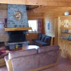 Living room in Chalet La Renarde, Meribel