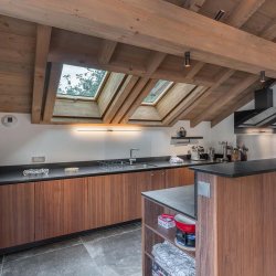The Kitchen in Chalet Etoile des Neiges Meribel