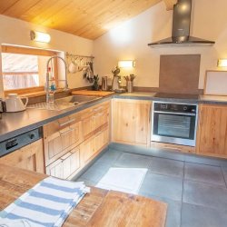 The Kitchen in Chalet Croquette Meribel