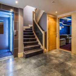 The lift in Chalet Bellacima Lodge in Meribel