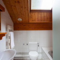 One of the Bathrooms in Chalet Virage in Meribel