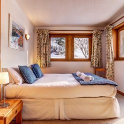 A Double bedroom in Chalet Veronica Meribel