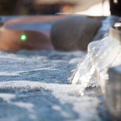 The Hot Tub at Chalet Virage in Meribel