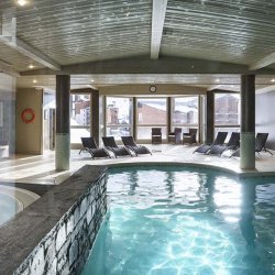 The Swimming Pool in Residence L'Oxalys Val Thorens