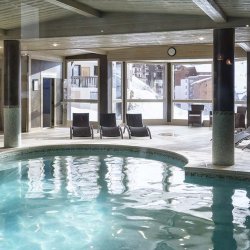 The Swimming Pool in Residence L'Oxalys Val Thorens