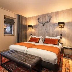 Bedroom 2 No.4 Aspen House Val d'Isere
