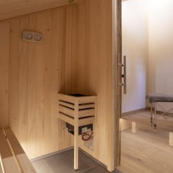 The Sauna in Chalet Apartment Le Cygne Meribel Centre