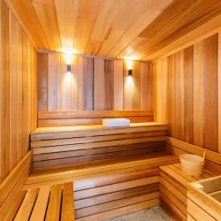 The Sauna in Aspen House Val d'Isere