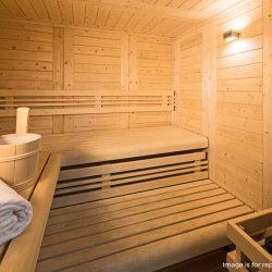 The Sauna in Chalet Panda Lodge Meribel