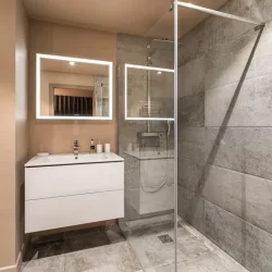 A shower room No.4 Aspen House Val d'Isere