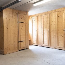 The Ski Lockers in Apartment Dou du Pont in Meribel Centre