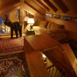 The cosy Snug in Chalet La Petite Pia Meribel