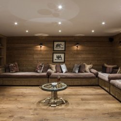 The TV Room in Chalet Lapin Blanc, Meribel