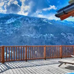 The Terrace at Chalet Iamato Meribel Village