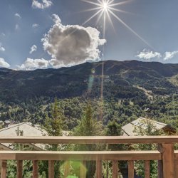 The wonderful view from Chalet Amarena in Meribel